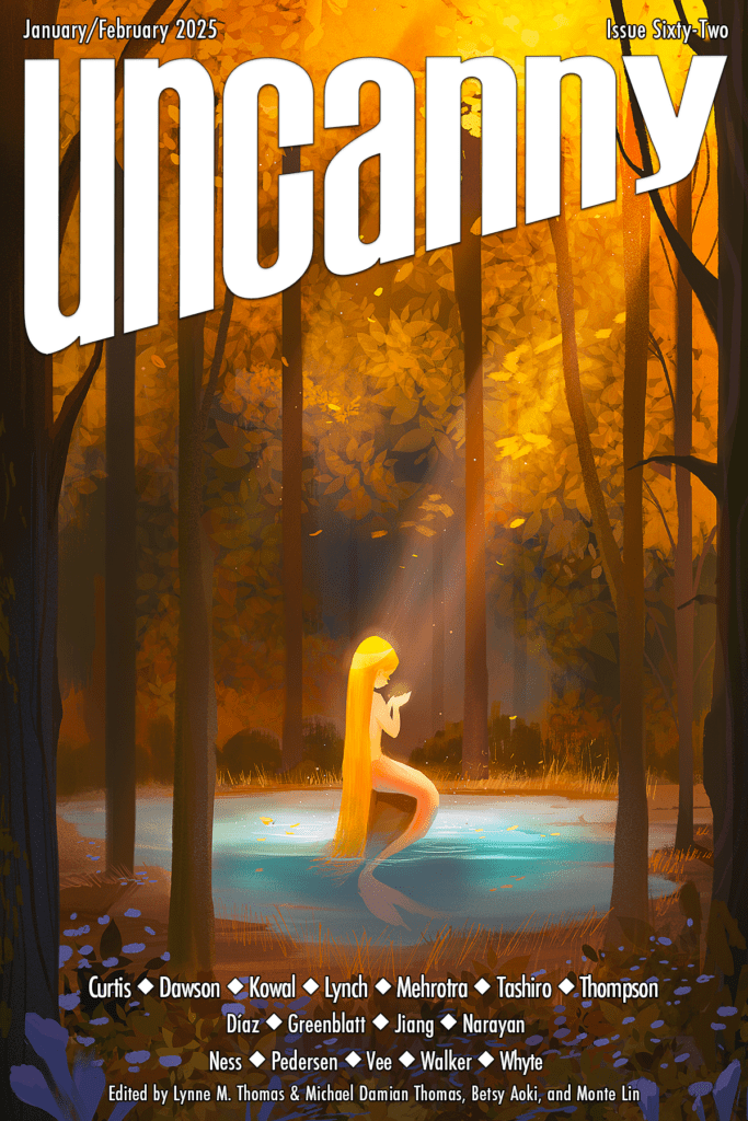 Cover of Uncanny Magazine, Jan/Feb 2025