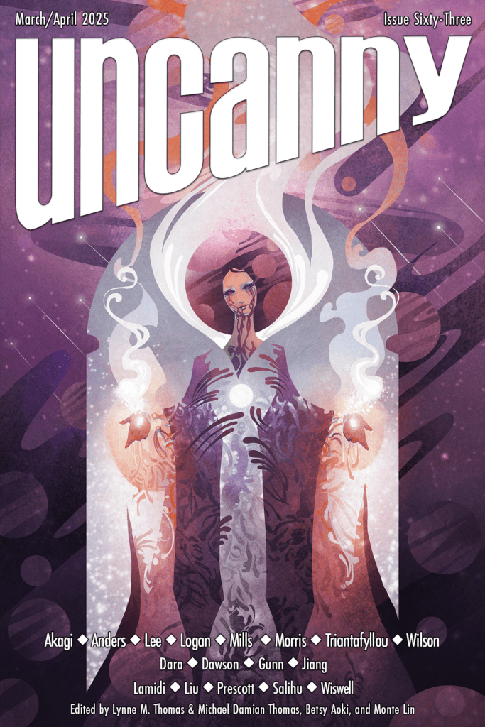 Cover of Uncanny Issue 63, March/April 2025